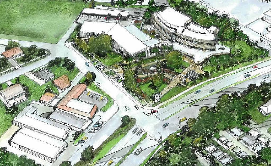 An artist's impression of the justice centre planned for the highway/ Beryl St corner. An artist's impression of the justice centre planned for the highway/ Beryl St corner.